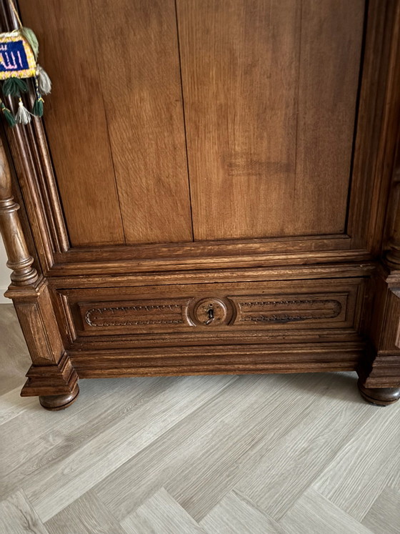 Armoire Art Nouveau/Jugendstil antique – antiek, Armoires de rangement, Bois (photo 5 of 8)