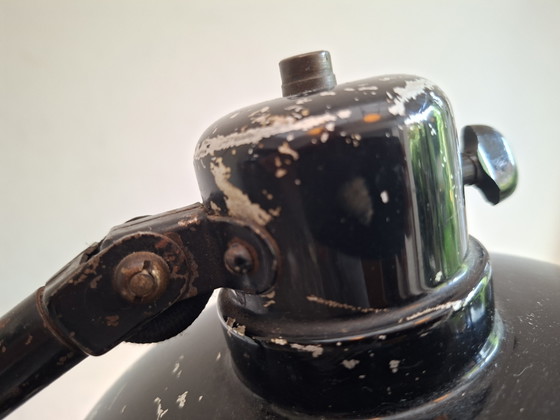 Vintage Desk Lamp, Hala Germany, Jaren Dertig – Leeslamp, Metal, Cast Iron (photo 8 of 13)