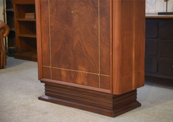 Image 1 of Armario Art Déco de caoba, muebles artísticos firmados por A. Bicchierini, años 40