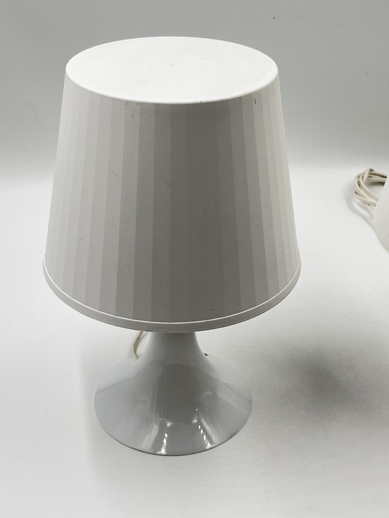 Image 1 of Duo de Lampes Lampan Blanche