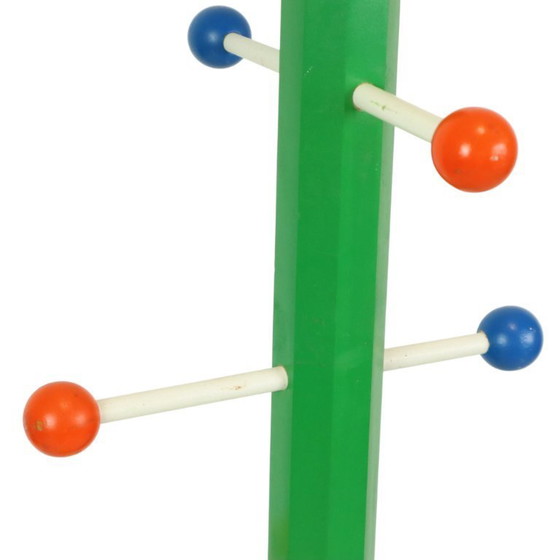 Image 1 of Vintage Gekleurde Potlood Kapstok Kind Pierre Sala Stijl