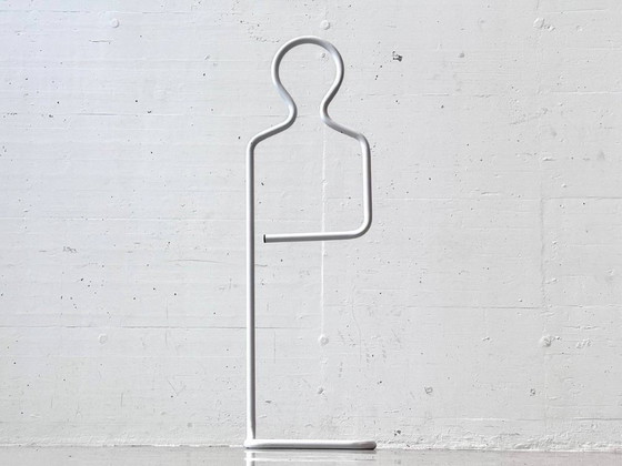 Postmoderne Vintage Kapstok Valet Stand in Pierre Cardin-stijl, jaren 80 – Kapstokken, Metal (photo 11 of 14)