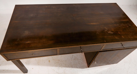 Image 1 of MK10478 Escritorio y sillón Art Déco, Juego de 2