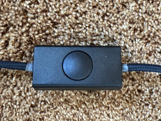 Image 1 of IKEA TALLBYN Design-Stehleuchte (2) | gebürstetes Chrom | Kabeldimmer (zusätzlich) | ca. 2000–2010