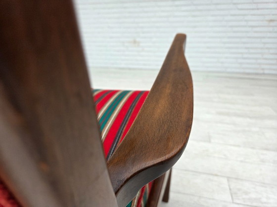 Image 1 of 1960s, Danish 2-seater sofa by Fritz Hansen, furniture wool, original condition.