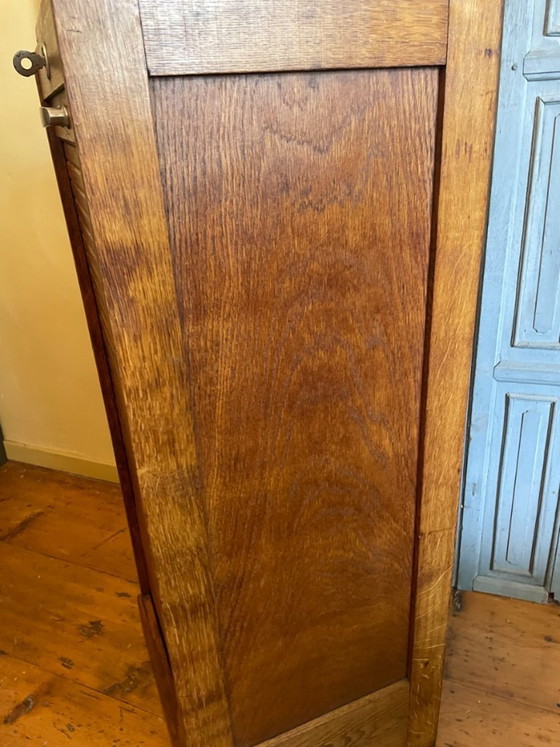 Image 1 of Armoire à volet roulant, classeur, meuble à musique, français
