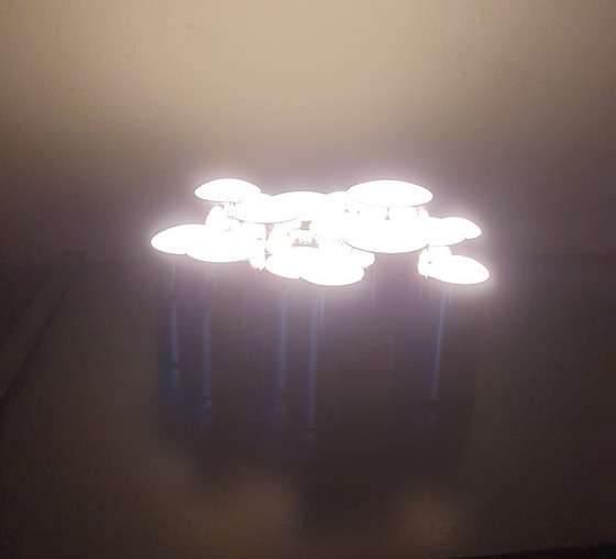 Image 1 of Vintage Ikea SÖDERSVIK Lamp: Chrome Space Age Light