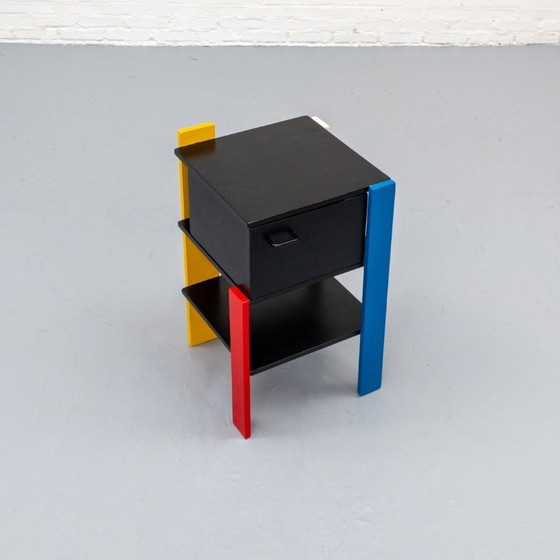 Image 1 of Rietveld Stijl Bijzettafel 80's