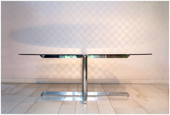 Image 1 of Table de Salle à Manger Roche Bobois, attribuée à Florence Knoll, 1970s