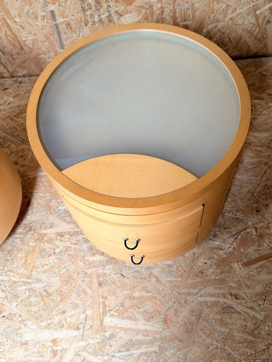 Image 1 of Tables de chevet design Hülsta - lot de 2