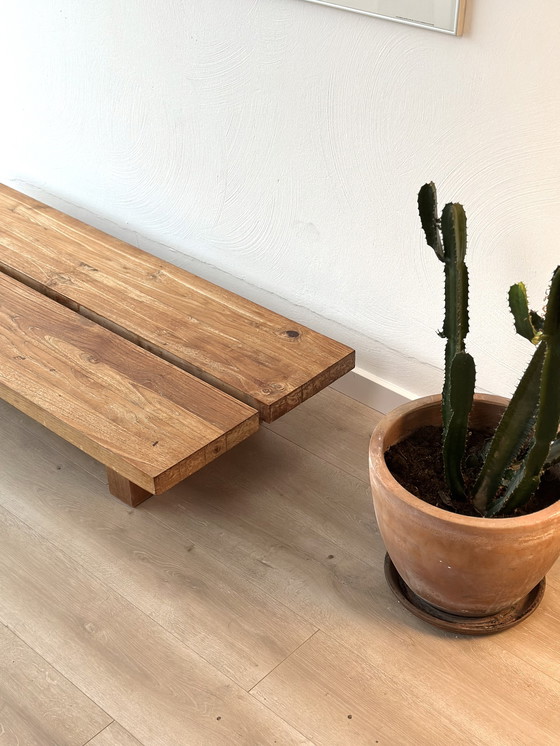 Image 1 of Vintage Japansi Wabi Sabi Coffee Table Solid