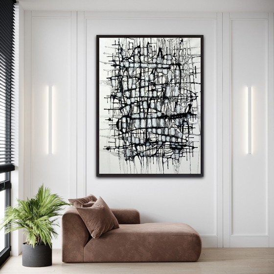 Image 1 of Composition abstraite XXL de Natia Antadze