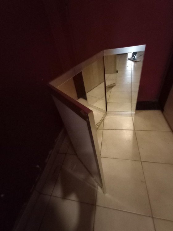 Image 1 of Trittico di specchi da bagno vintage "Knitter©duro"