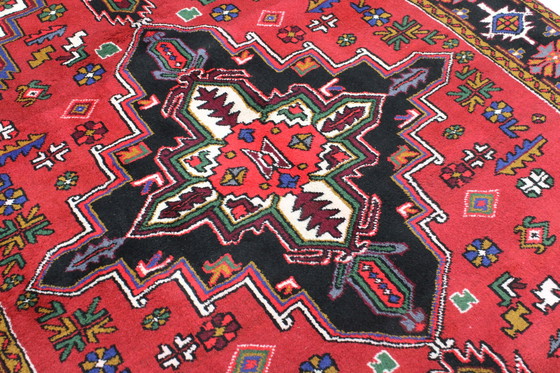 Image 1 of Original hand-knotted Persian carpet Heriz 310 x 210 cm