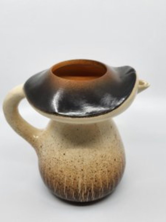 Image 1 of Bruno Dose keramiek champignon kruik Frankrijk 1960