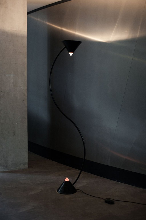 Yang vloerlamp van Gary Morga voor Bieffeplast, Italië, 1986