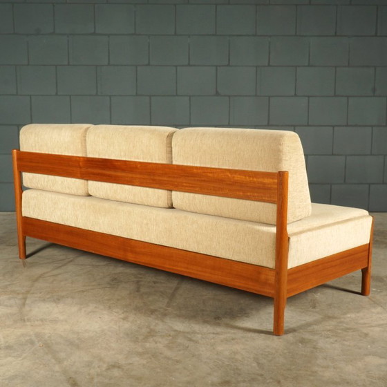 Image 1 of Ensemble de bancs pliants danois – Den Blaa Fabrik – 1960