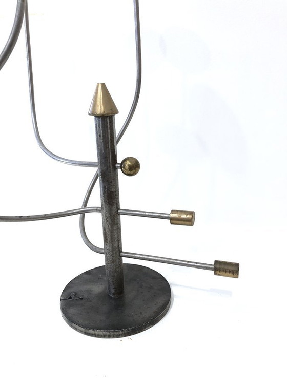 Image 1 of Bronzen kandelaar, Duits ontwerp, 20e eeuw