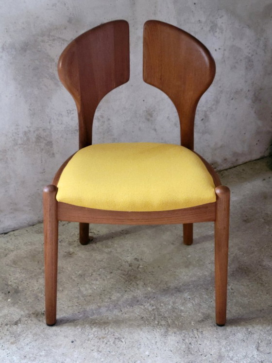Set of 4 Schou Andersen Dining chairs in teak, Denmark 1960 – Wood, Vintage (photo 8 of 11)