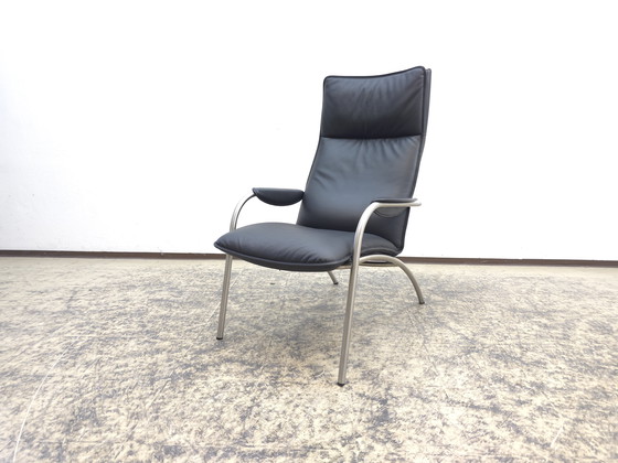 Image 1 of De Sede ds 270 sillón negro sillón de diseño sillón de cuero sillón función