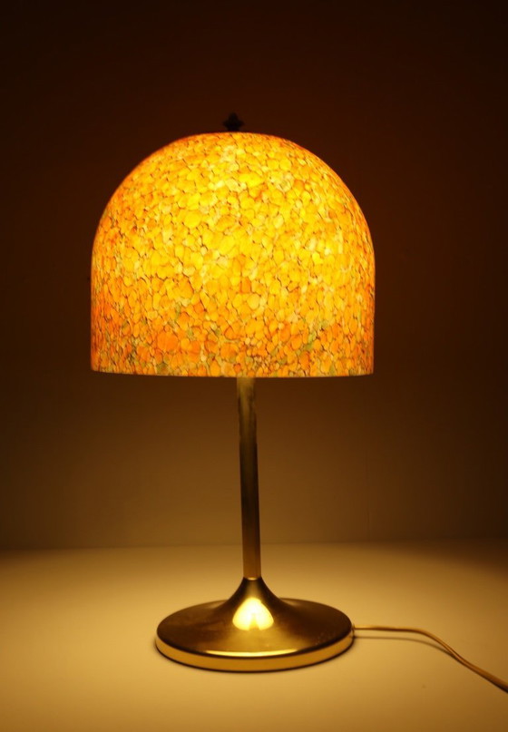 Image 1 of Mid Century paddestoel lamp/tafellamp van Peil & Putzler, Duitsland, jaren 1970