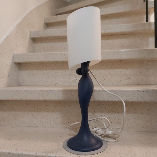 Ruggiu Italian table lamp Lady Silhouette