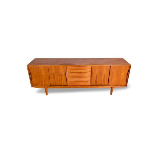 Original Arne Vodder Midcentury Sideboard Dyrlund Teak Model 7738