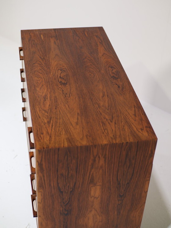 Image 1 of Kai Kristiansen chest of drawers rosewood FM Møbler