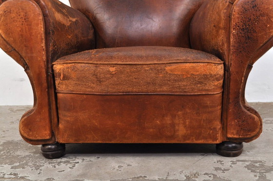 Image 1 of Franse Art Deco clubfauteuil, jaren 30