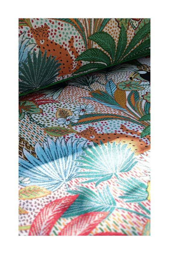 Image 1 of Divano tropicale vintage in bambù e rattan