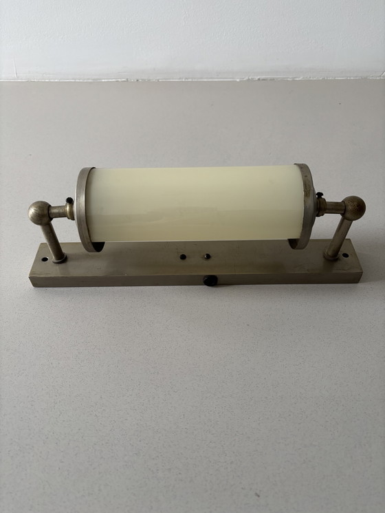 Image 1 of Tubular Art Deco wall lamp 1930s Bauhaus