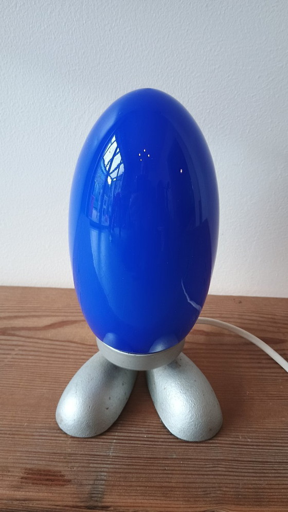 Image 1 of Vintage Ikea Fjorton Lamp (Dino Egg)