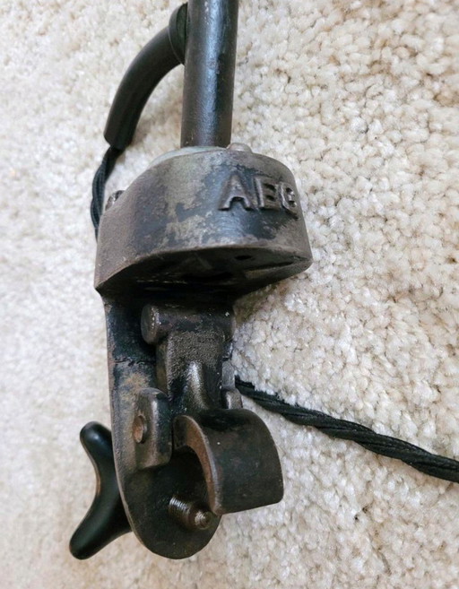 Klemmlampe AEG, Peter Behrens 