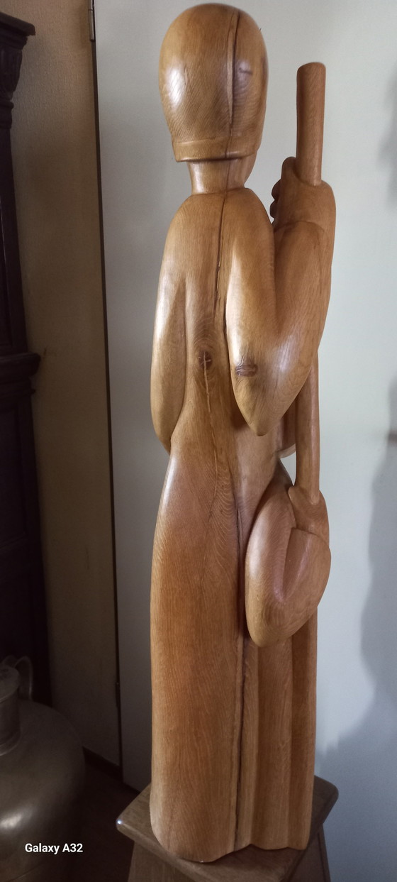 Sint Jozef - Maurice Pelgrims-Jelle – Arte, Wood (photo 7 of 13)