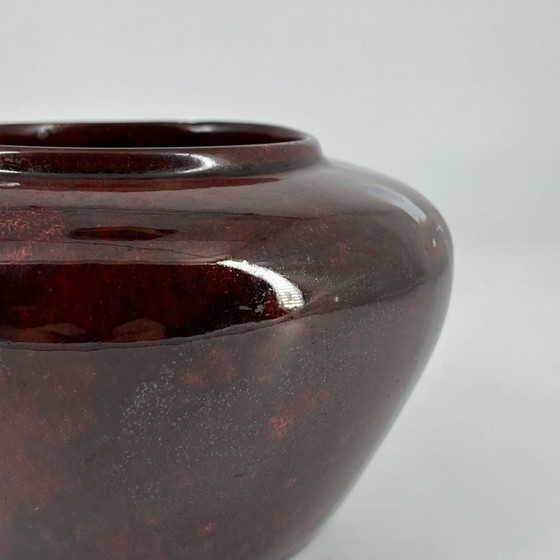 Image 1 of Theodor Keerl Art Nouveau ceramic cachepot / vase – Art Nouveau, approx. 1900–1920