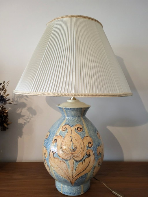 Hubert Olivier Ceramic Lamp, France Design