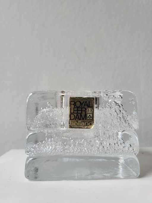 Candeliere Floris Meydam Leerdam in vetro