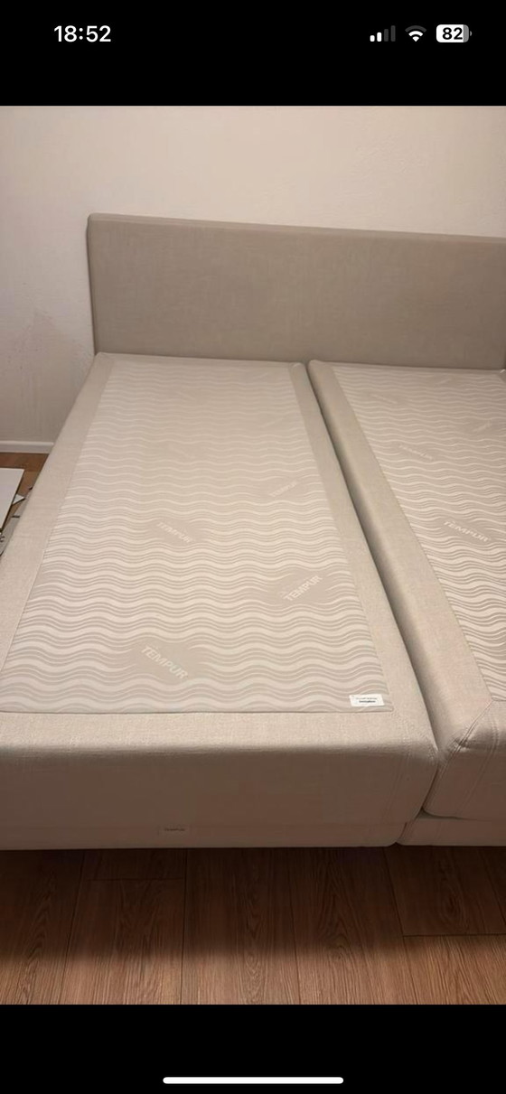 Image 1 of Tempur cloud sensation tweepersoons bed