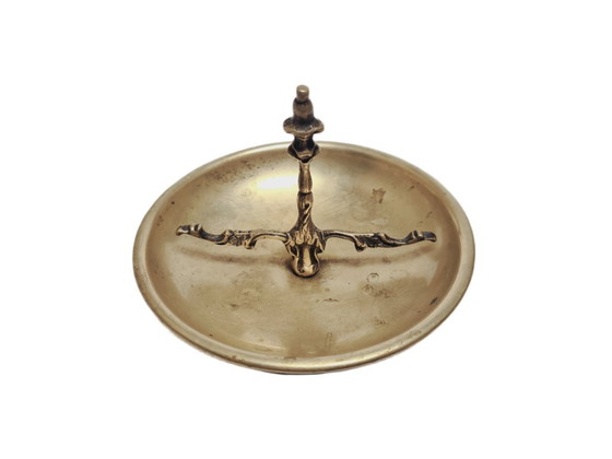Cendrier à cigares figuratif Biedermeier de l'ancien Empire austro-hongrois, années 1900 – Objets déco, Brass (photo 9 of 12)
