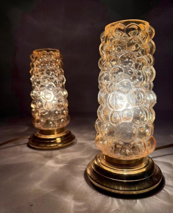 Image 1 of 2er Set/Tischlampen von Helena Tynell für Limburg, 1960er Jahre