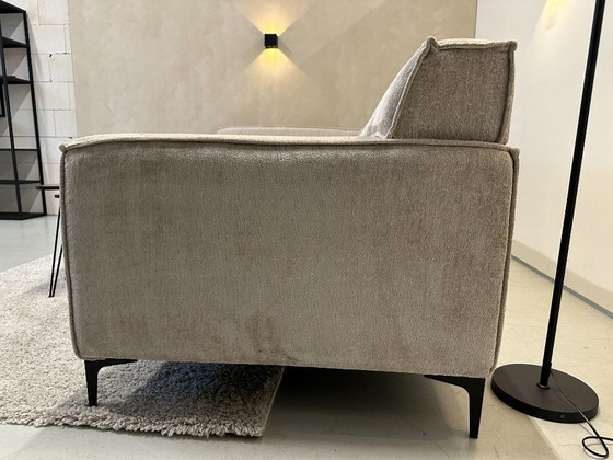 Image 1 of Canapé d'angle beige 285x190cm