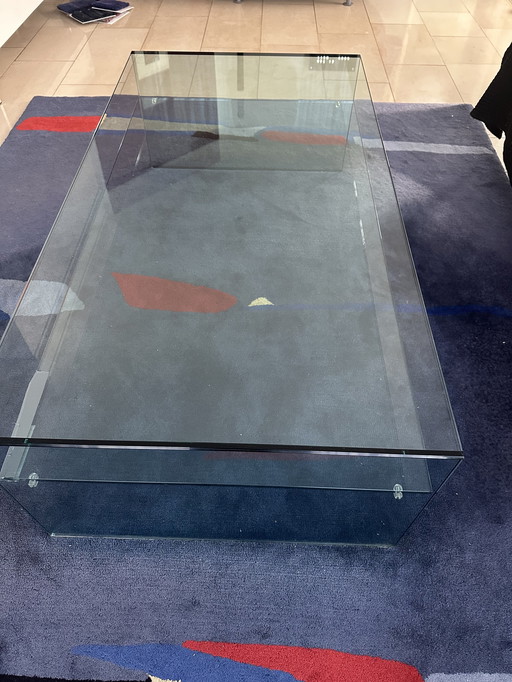 Fratina Due coffee table clear glass