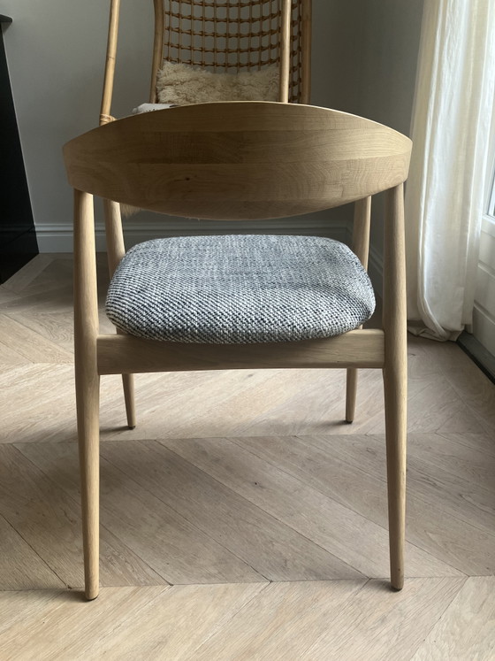 6 sedie da pranzo Strata di Melchior Interieur – Textile, Wood (photo 8 of 9)
