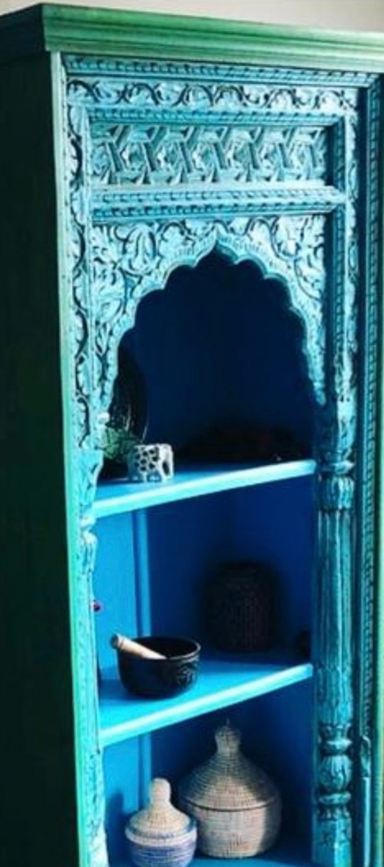 Image 1 of armoire en bois de manguier indien