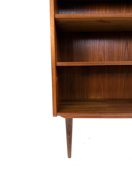 Image 1 of Vintage Deense teakhouten boekenkast ‘60