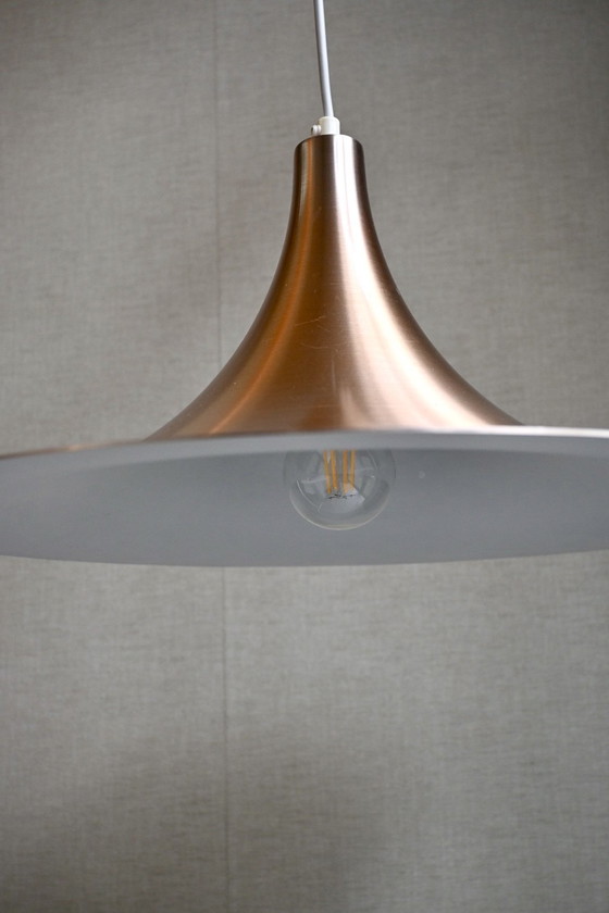 Image 1 of Sombrero de bruja en metal color cobre. Estilo de Fog & Mørup.