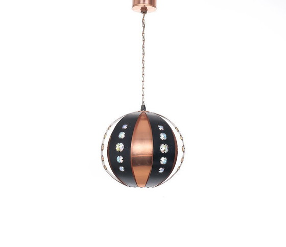 Image 1 of Werner Schou Kupfer-Pendelleuchte, Coronell 1960er Jahre