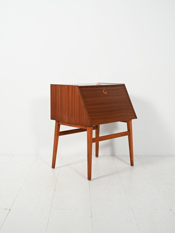 Image 1 of Mobile portaposate vintage svedese in mogano di Stig-bolaget