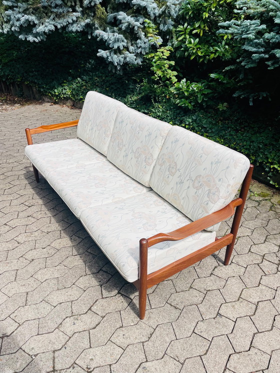 Image 1 of Sofá de 3 plazas de teca danesa de mediados de siglo