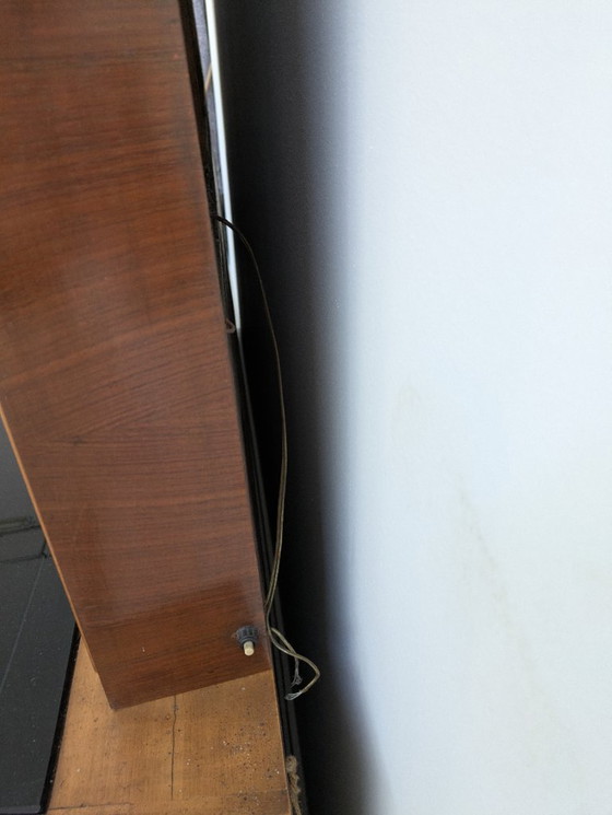 Image 1 of Dassi - Vittorio Dassi - Sideboard with mirror - Crystal, Wood, Brass - Sideboard with mirror